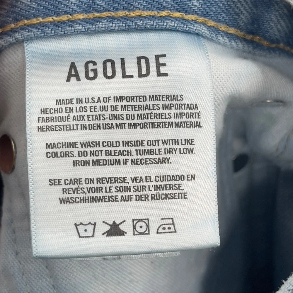 AGOLDE 90's Mid Rise Loose Fit Jeans in Fall Out - Picture 11 of 14